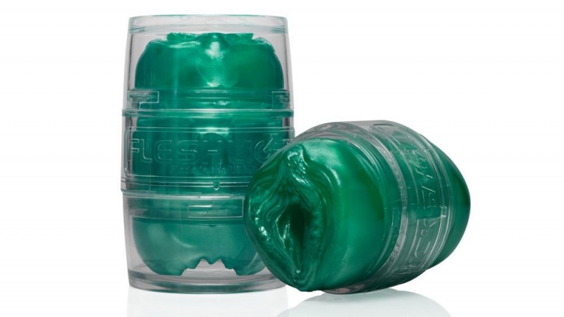 Fleshlight Quickshot Alien Lady/Butt - Metallic Green Freaks Male Masturbators | AUSTRALIA NWOCAR518