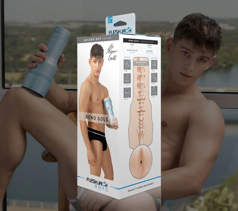 Fleshlight Reno Gold Male Pornstar Replicas | AUSTRALIA TWGXED938