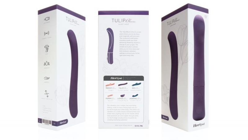 Fleshlight Tulip Bloom G-spot Wand Vibrators | AUSTRALIA WZLOGV829